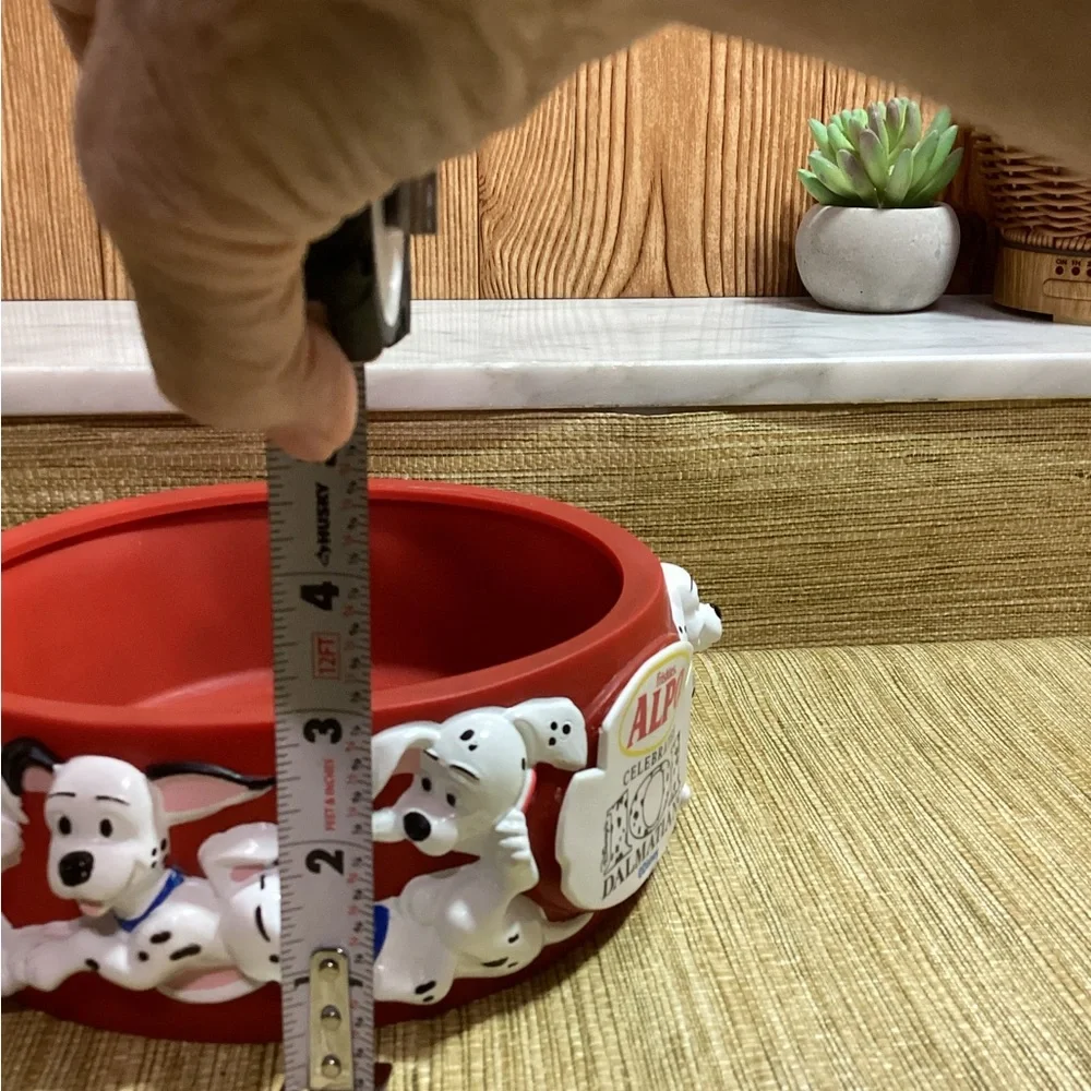 Vintage Friskies Alpo Disney 101 Dalmatians Dog Bowl